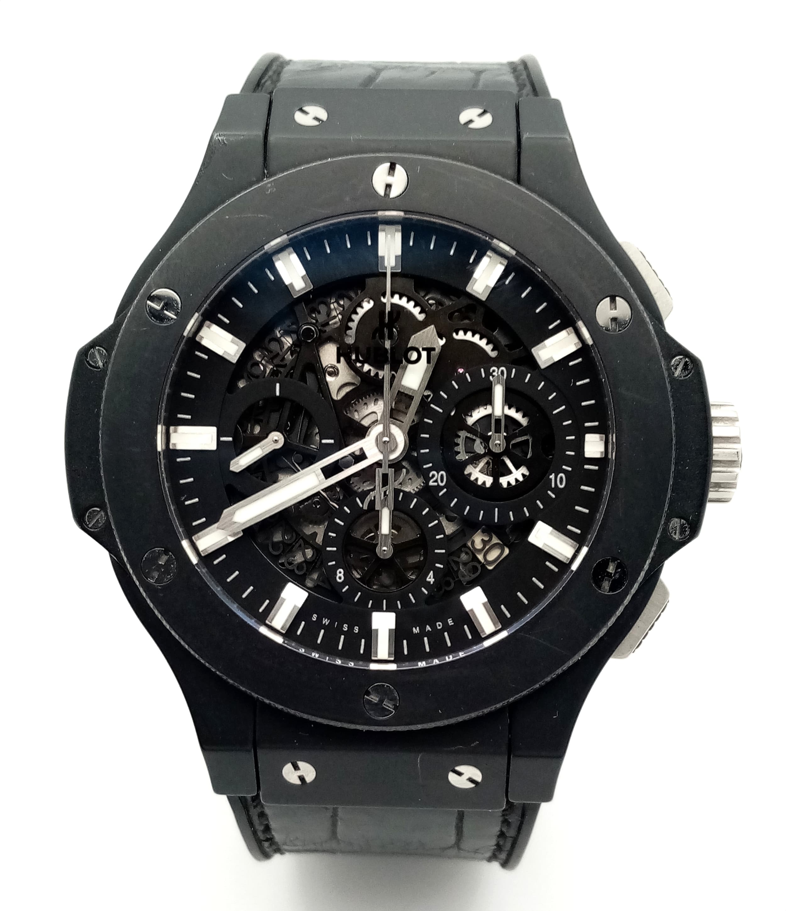 A Hublot Big Bang Aero Automatic Gents Watch.