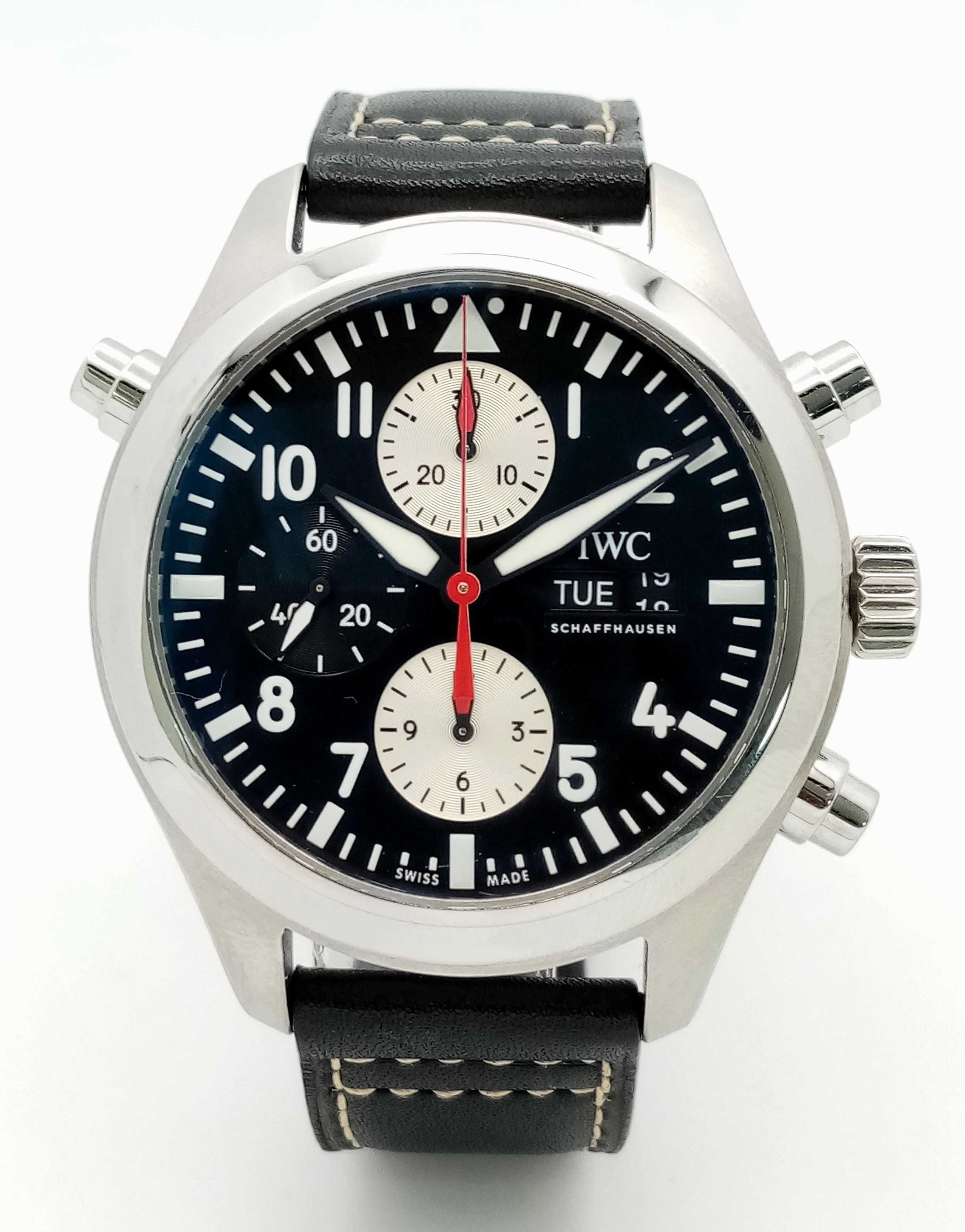 Am IWC Limited Edition (21 of 50) Pilots Automatic Chronograph Watch.