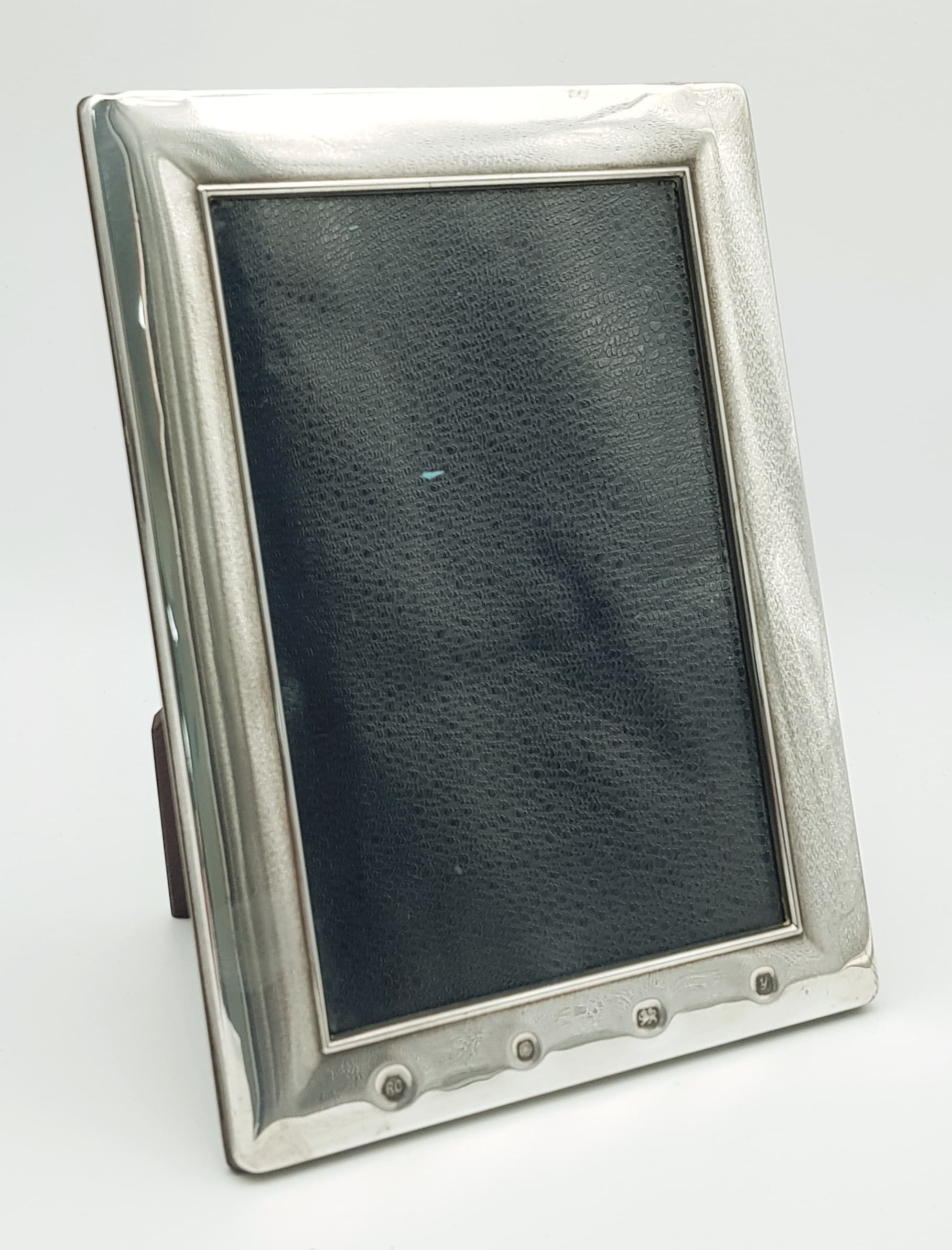 A vintage sterling silver picture frame. 14 X 19 cm