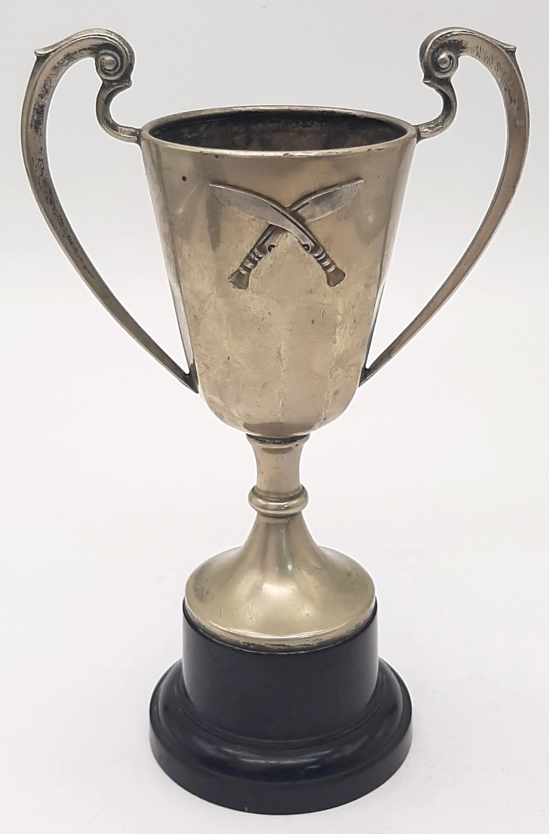 WW2 Era Gurkha Sports Trophy. 18.5cm tall from the base to the top of the handle.