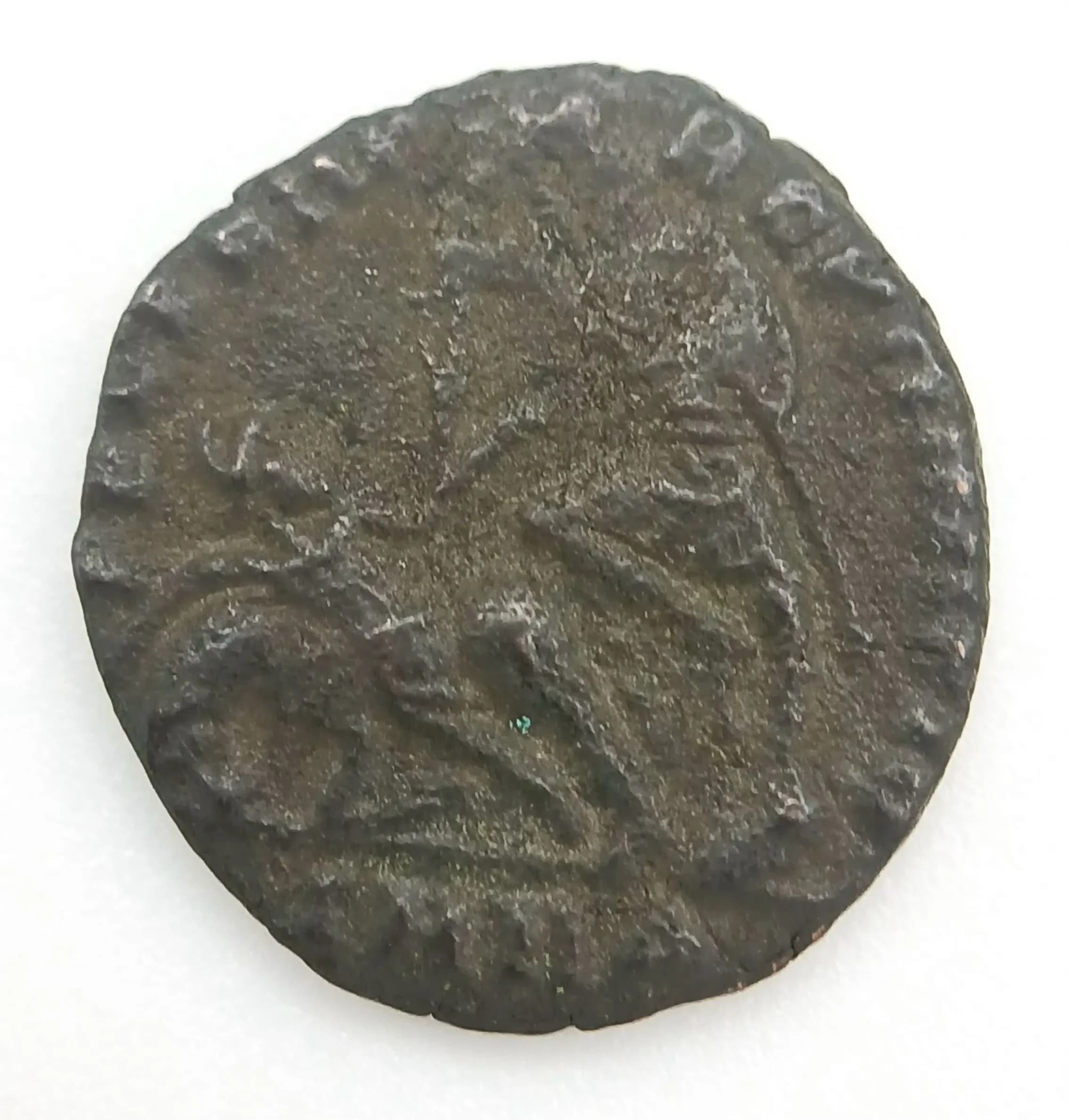 A Fine Condition, Ancient Roman Constantius II (337-340 AD), Bronze Coin, Depicting on the Reverse ‘The Fallen Horseman’. 1.88 Grams