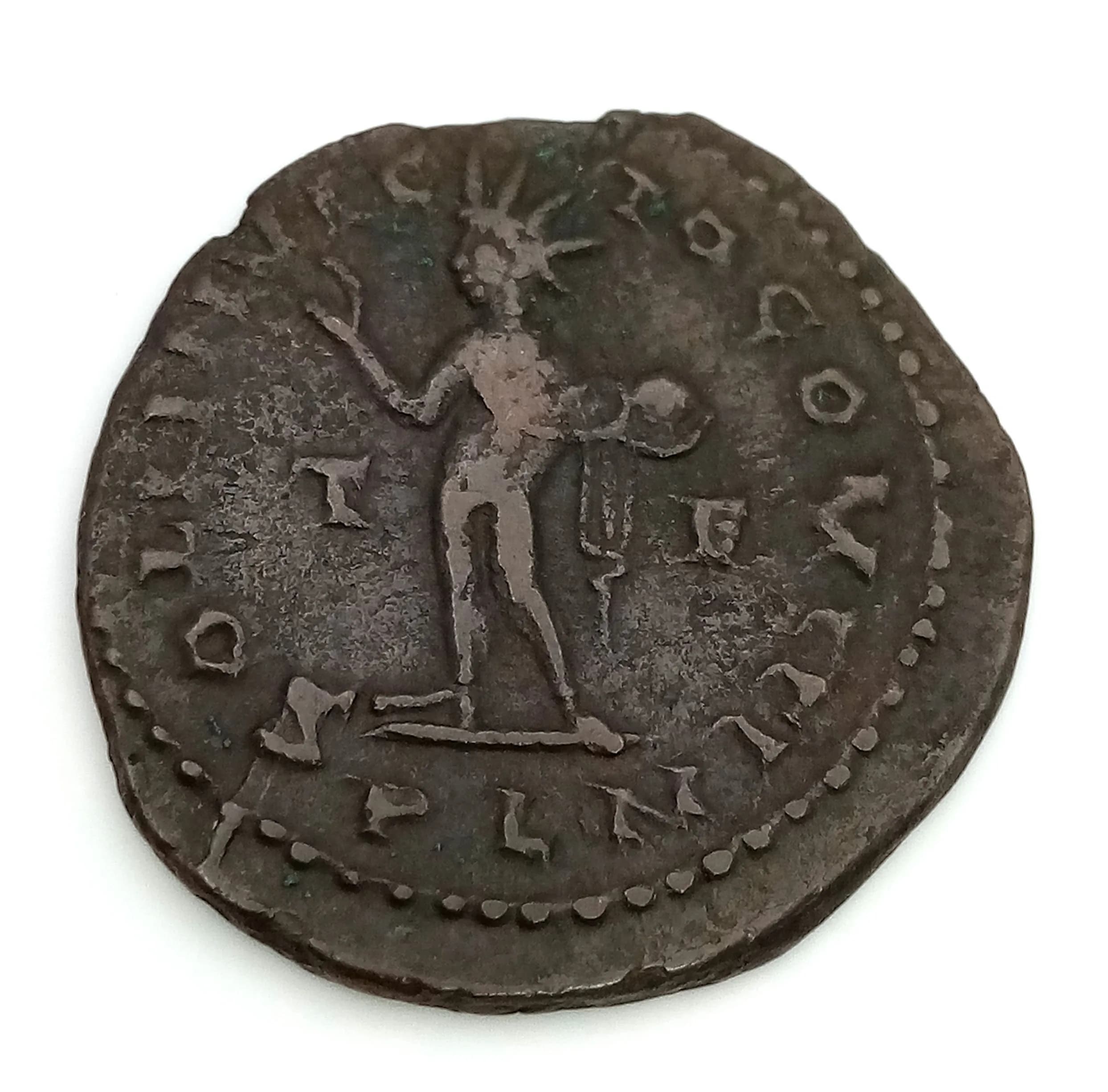 A Fine Condition Roman Constantine I (The Great-307-337 AD) Bronze Coin. London Mint