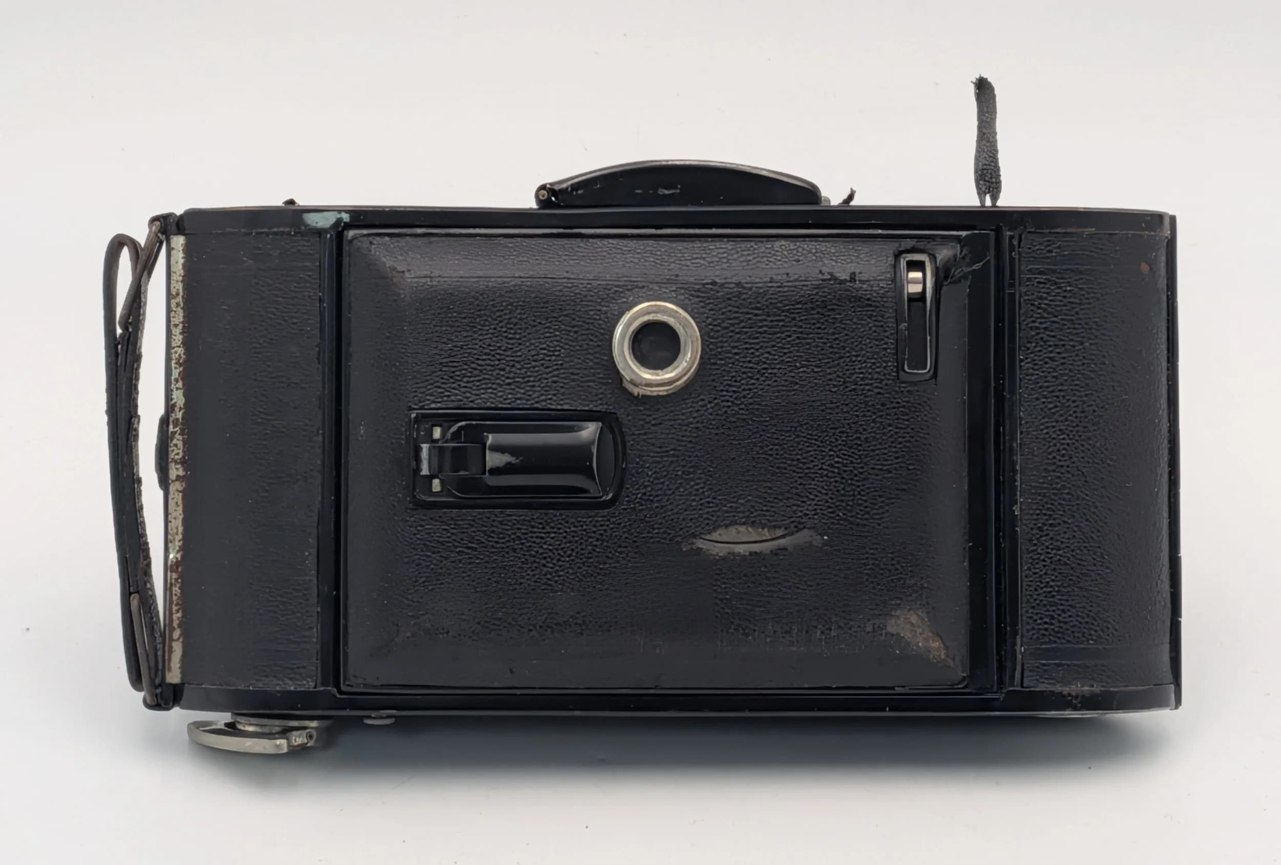 A Near Antique Voigtlander Bessa Folding Camera. Comes with original case. As found.