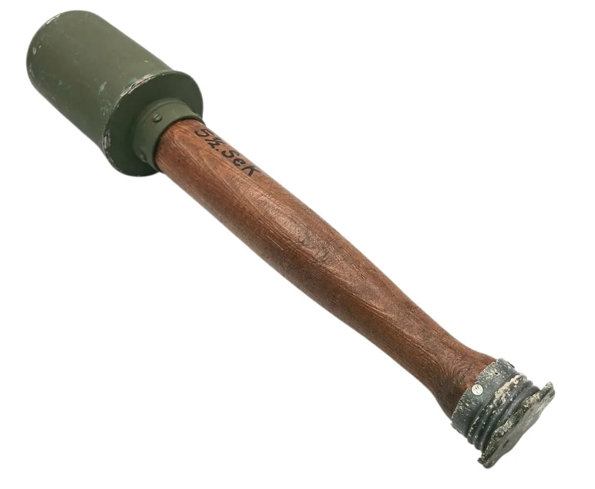 WW1 Imperial German Museum Quality Restored Resin Filled Stick Grenade. UK Mainland Shipping Only