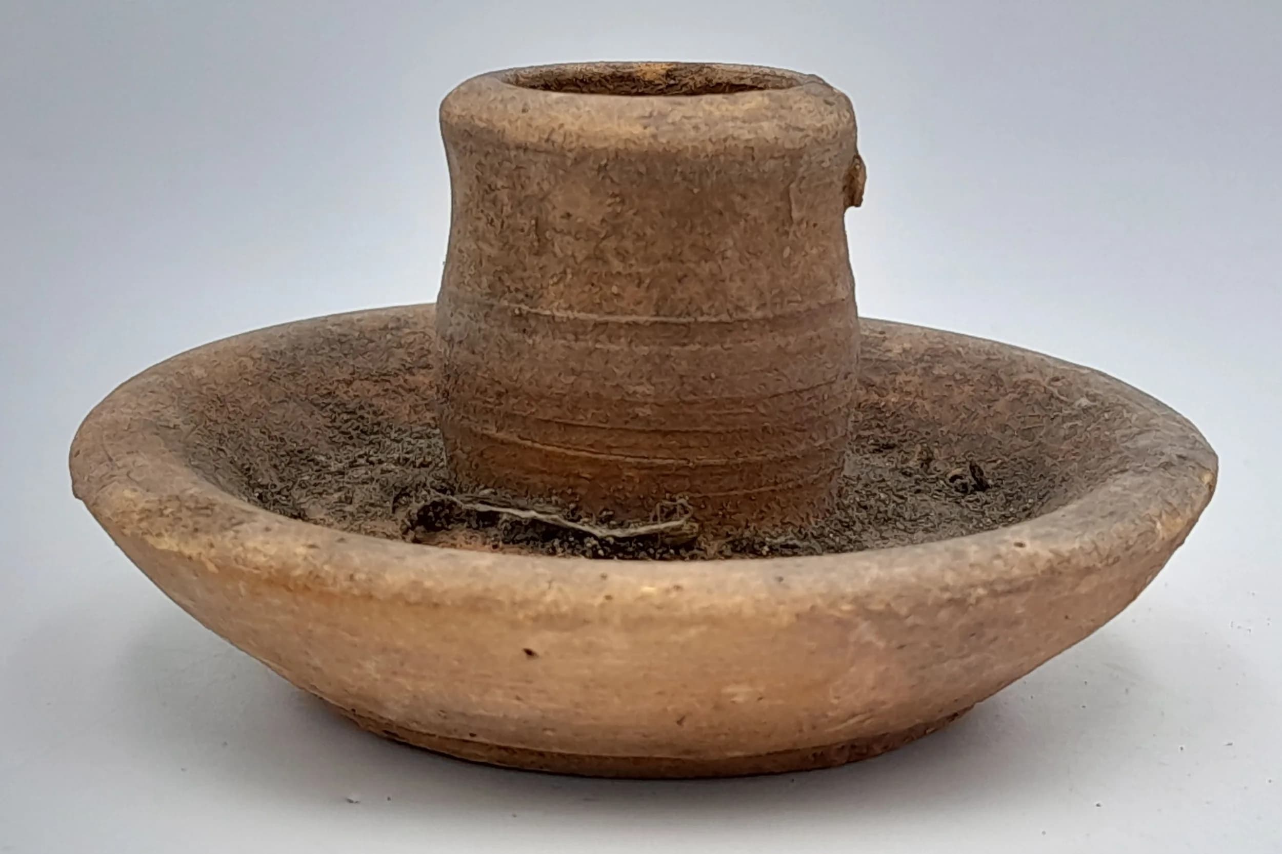WW2 German Tunnel Light. Found when excavating a caved in tunnel, near Messines, Belgium.