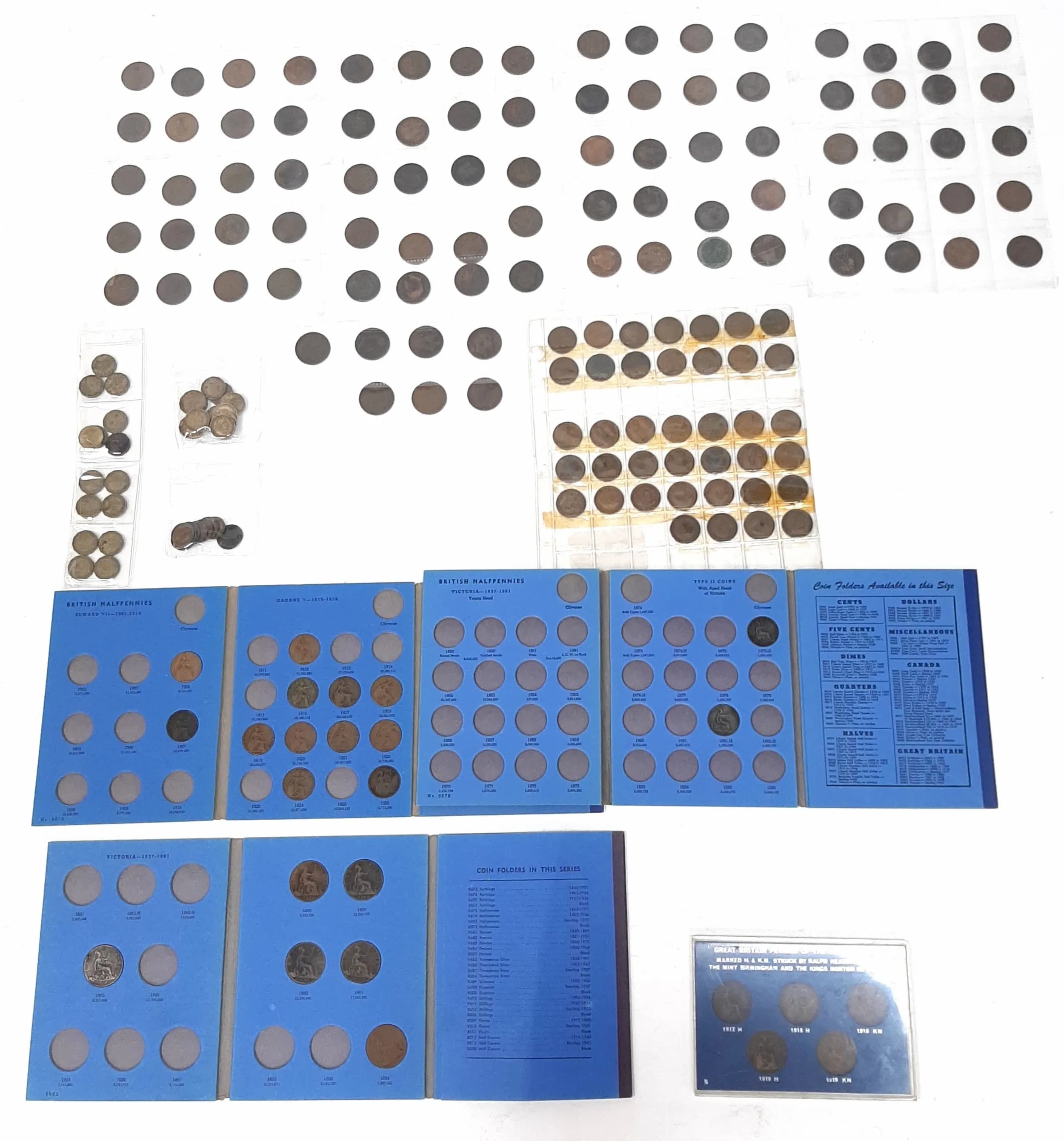 A British Bronze Coin Collection.