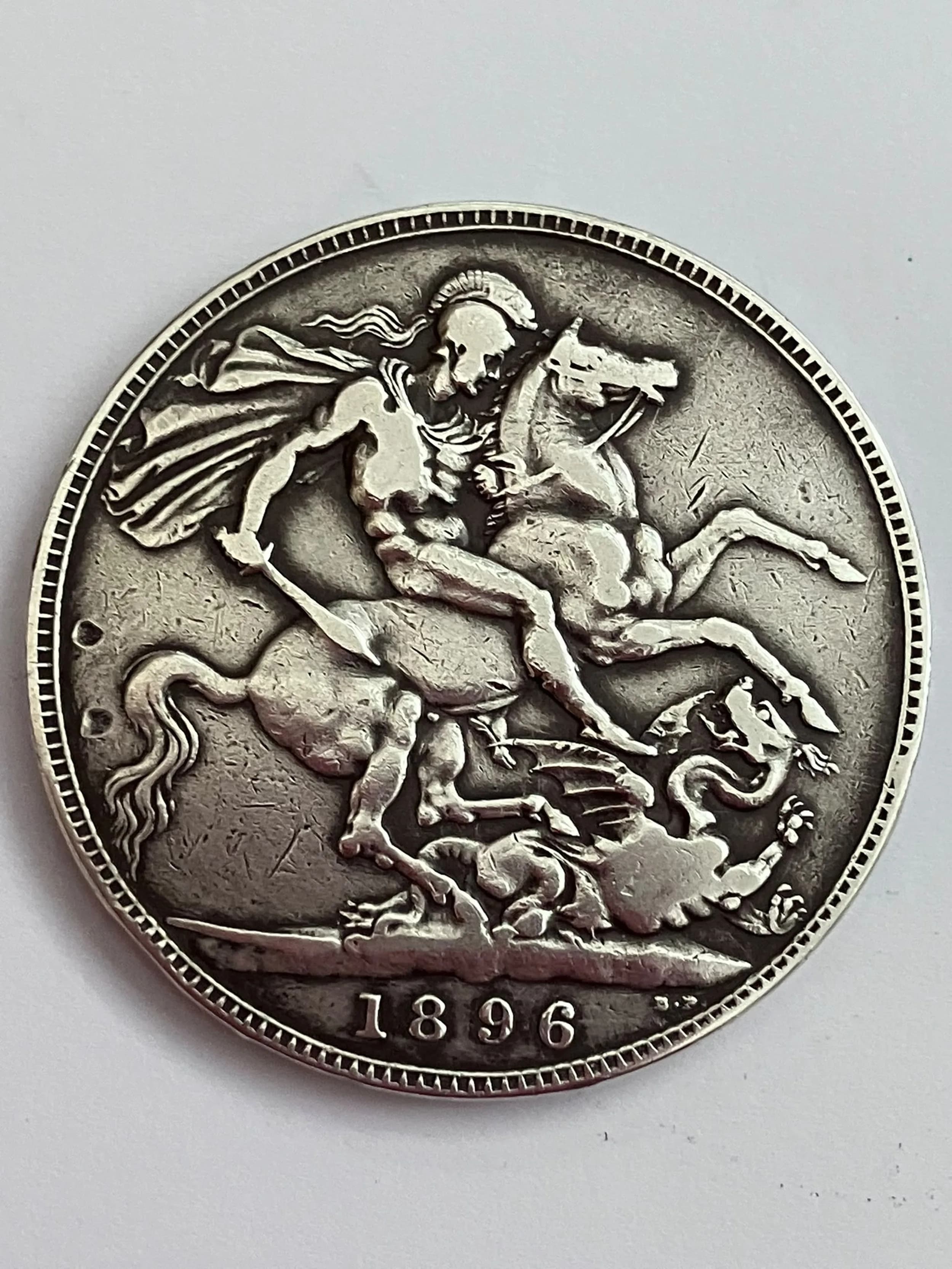 1896 SILVER CROWN coin. Very Fine/Extra fine condition. Please see pictures.