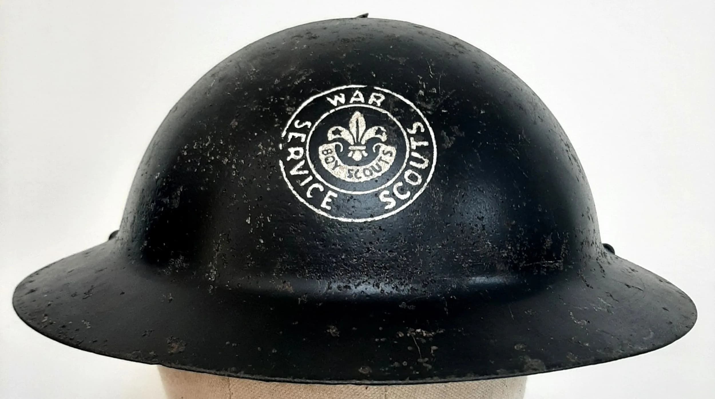 WW2 British Home Front Private Purchase Boy Scouts Helmet, No Liner