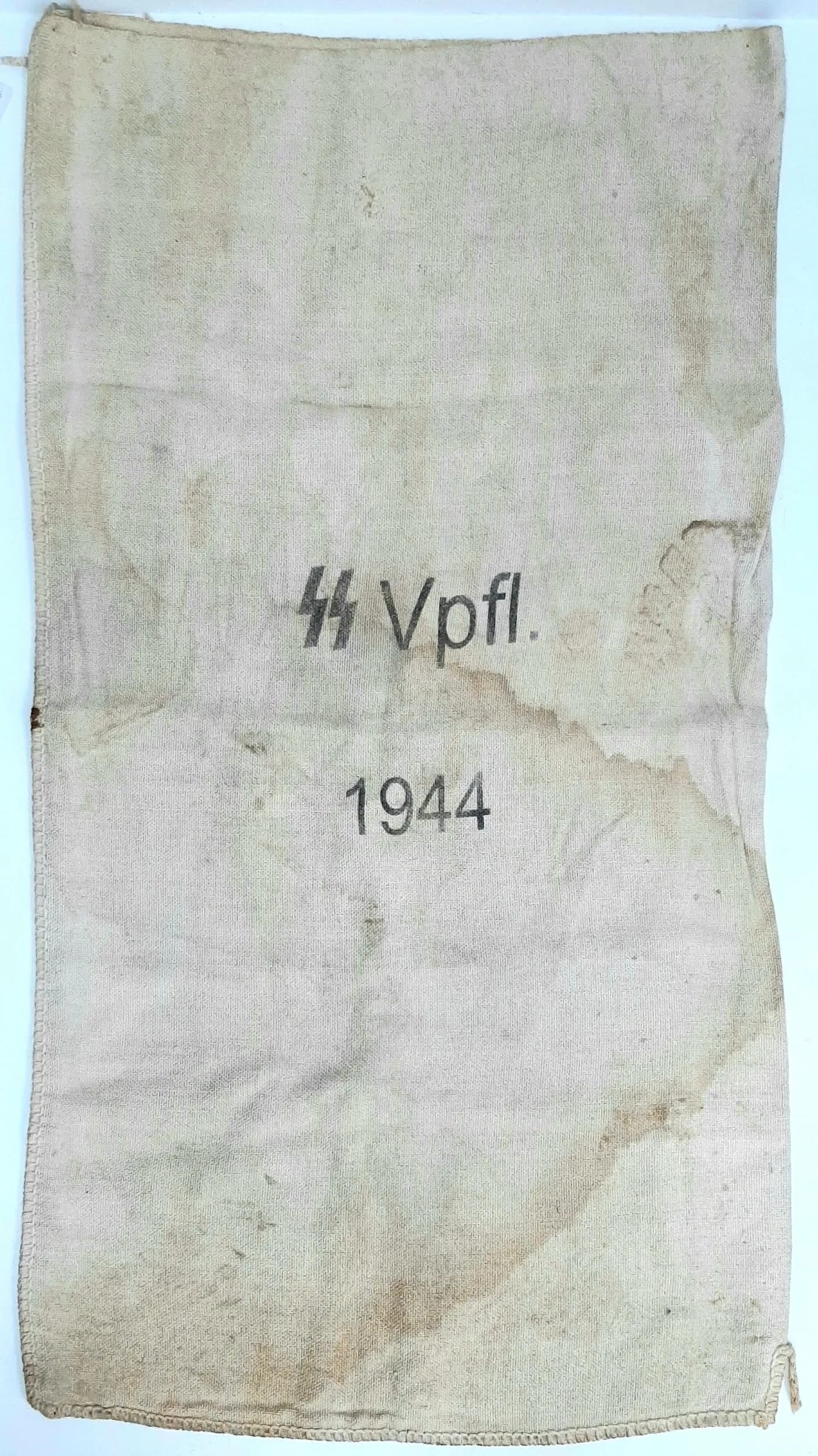 1944 Dated Waffen SS VPFL(Army Ration Dept) Woolen Sack L=120cm W=64cm