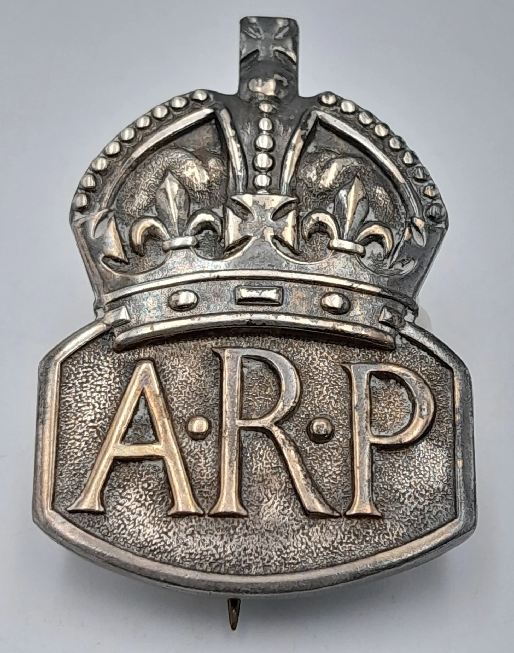 WW2 Silver Air Raid Precautions with 1937 London Hallmark