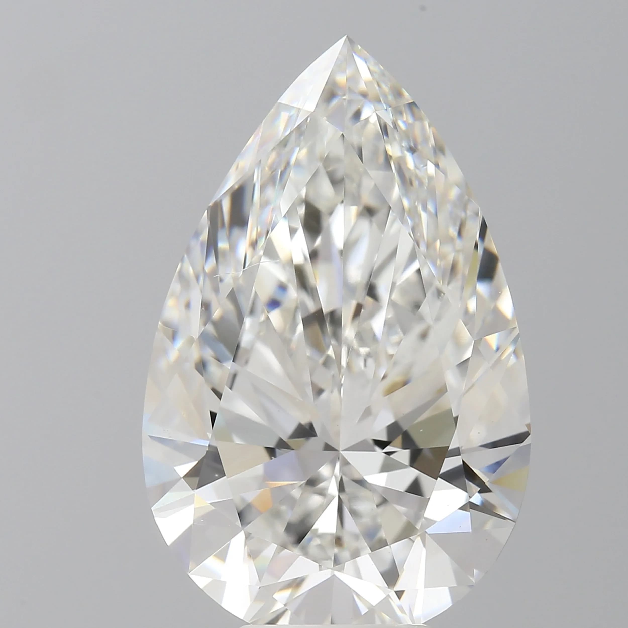 A 7.06ct Pear Shape Lab-Grown Diamond. Colour E, clarity VS1. IGI certified. Cert no: LG787676440. Measurements: 16.88 x 10.77 x 6.57 mm.