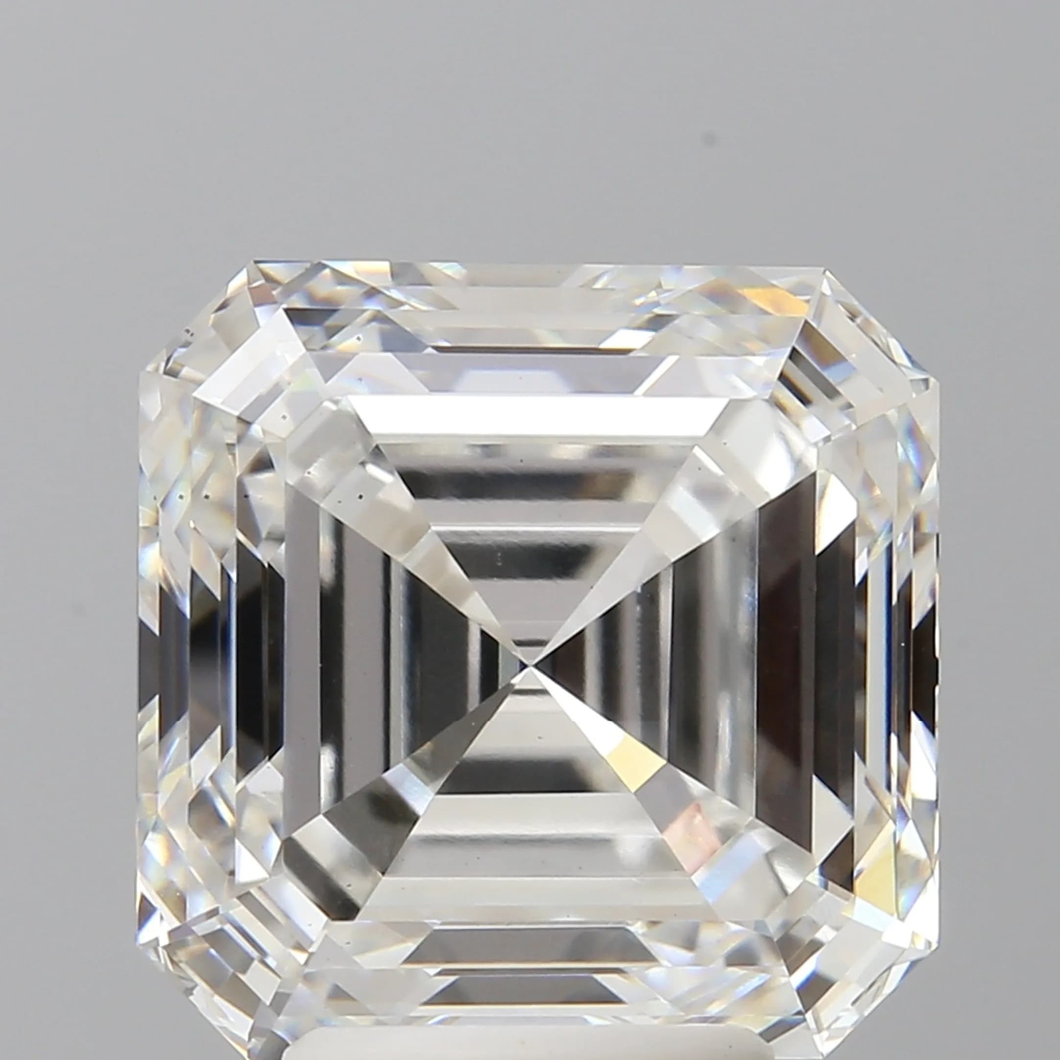 A 5.10ct Asscher Cut Lab-Grown Diamond