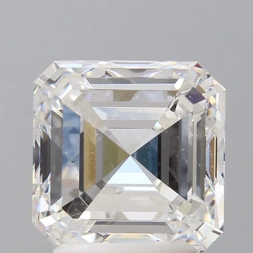 A 3.01ct Asscher Cut Lab-Grown Diamond