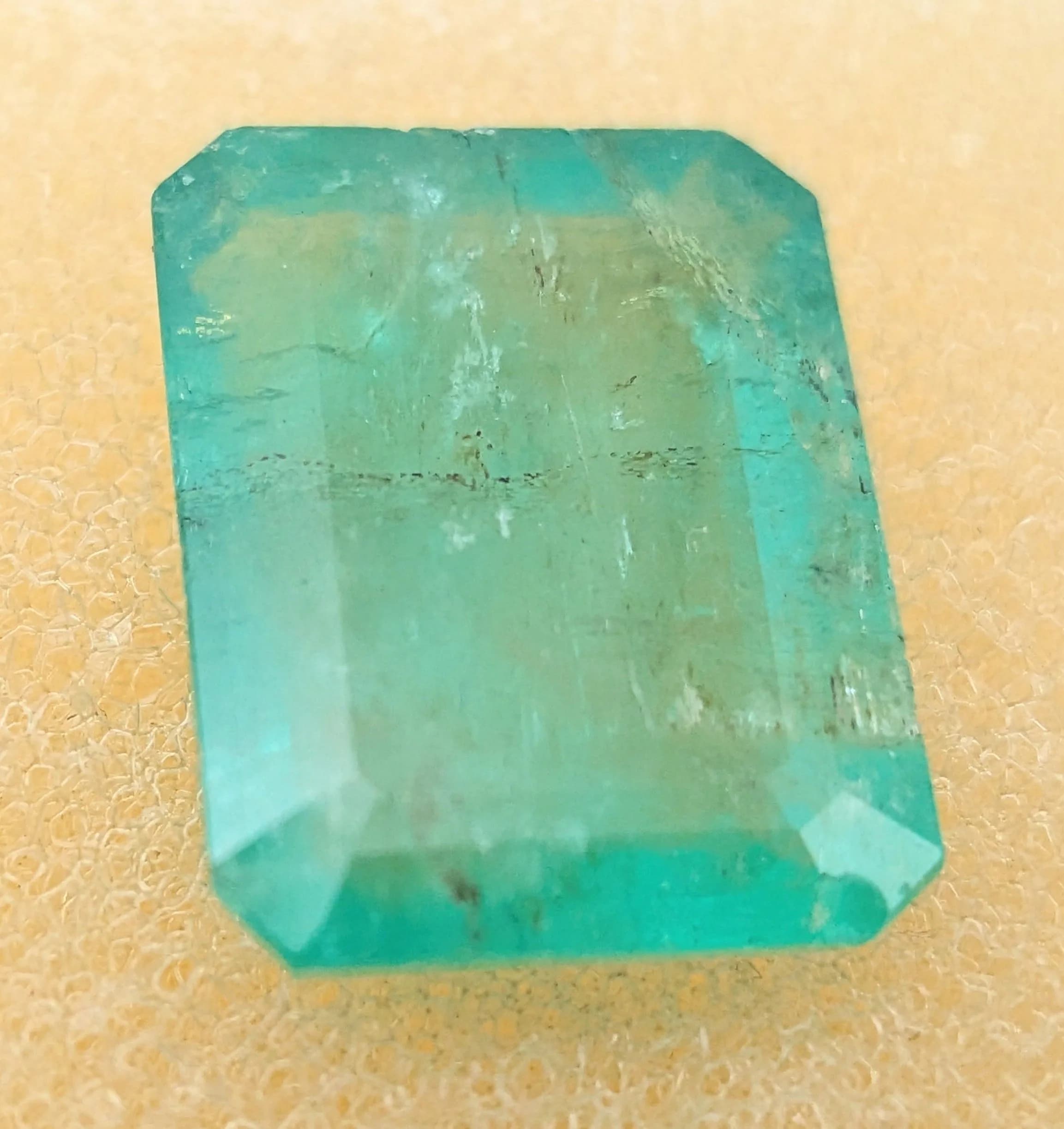 An Approx. 5ct Emerald Cut Emerald Gemstone